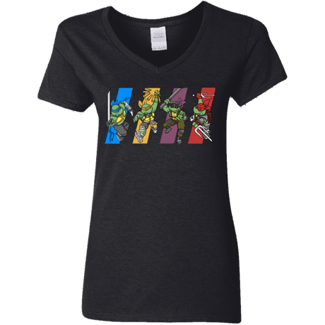 T-Shirts Black / S Select your Ninja Women's V-Neck T-Shirt