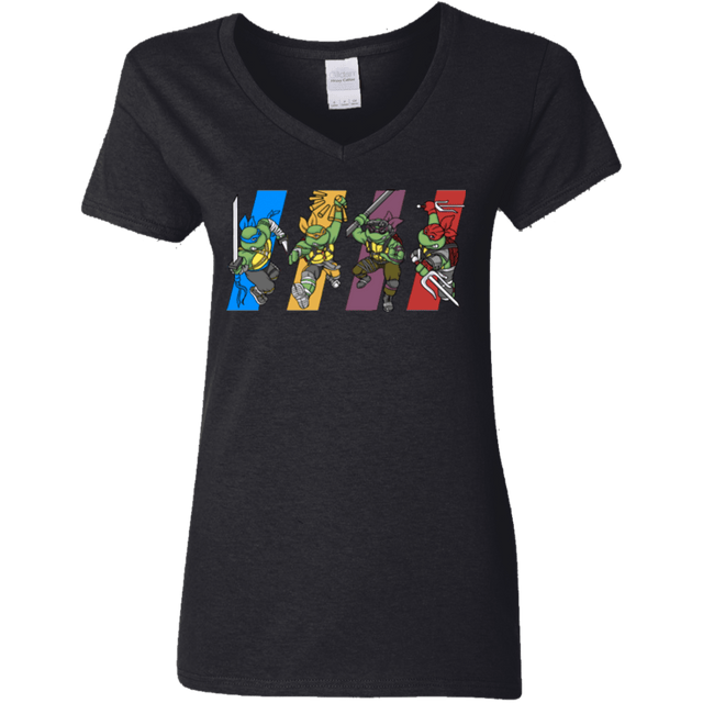 T-Shirts Black / S Select your Ninja Women's V-Neck T-Shirt