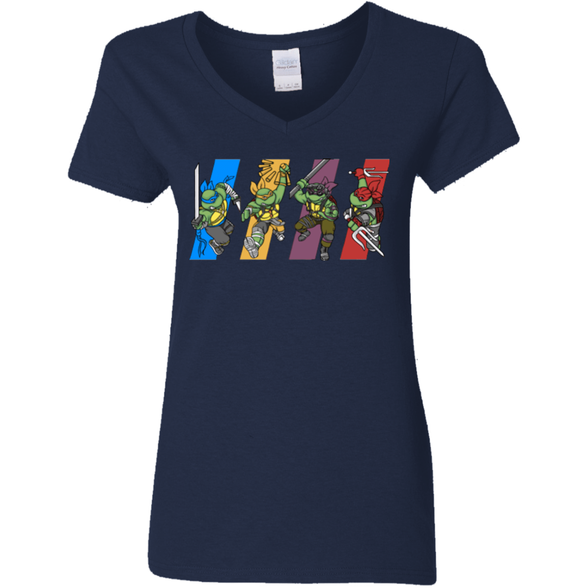 T-Shirts Navy / S Select your Ninja Women's V-Neck T-Shirt