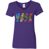 T-Shirts Purple / S Select your Ninja Women's V-Neck T-Shirt