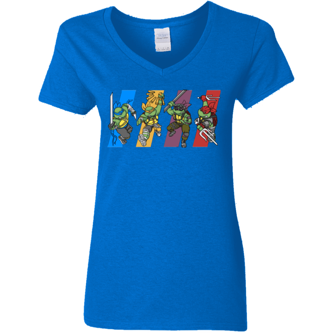 T-Shirts Royal / S Select your Ninja Women's V-Neck T-Shirt