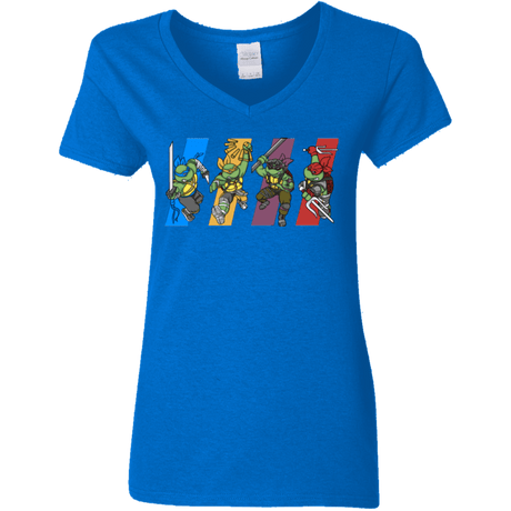 T-Shirts Royal / S Select your Ninja Women's V-Neck T-Shirt