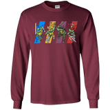 T-Shirts Maroon / YS Select your Ninja Youth Long Sleeve T-Shirt