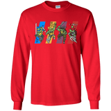 T-Shirts Red / YS Select your Ninja Youth Long Sleeve T-Shirt