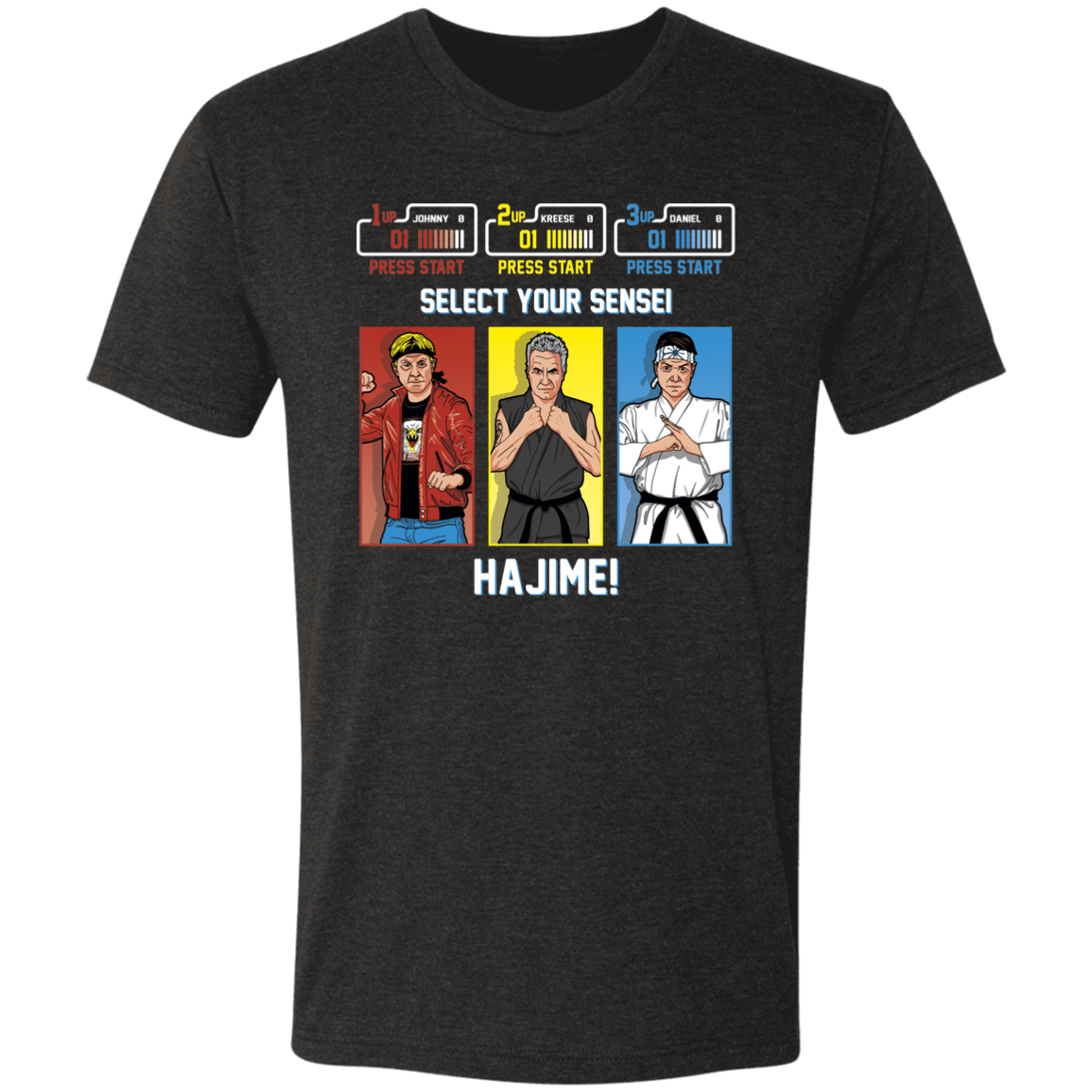 T-Shirts Vintage Black / S Select your Sensei Men's Triblend T-Shirt