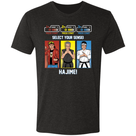 T-Shirts Vintage Black / S Select your Sensei Men's Triblend T-Shirt