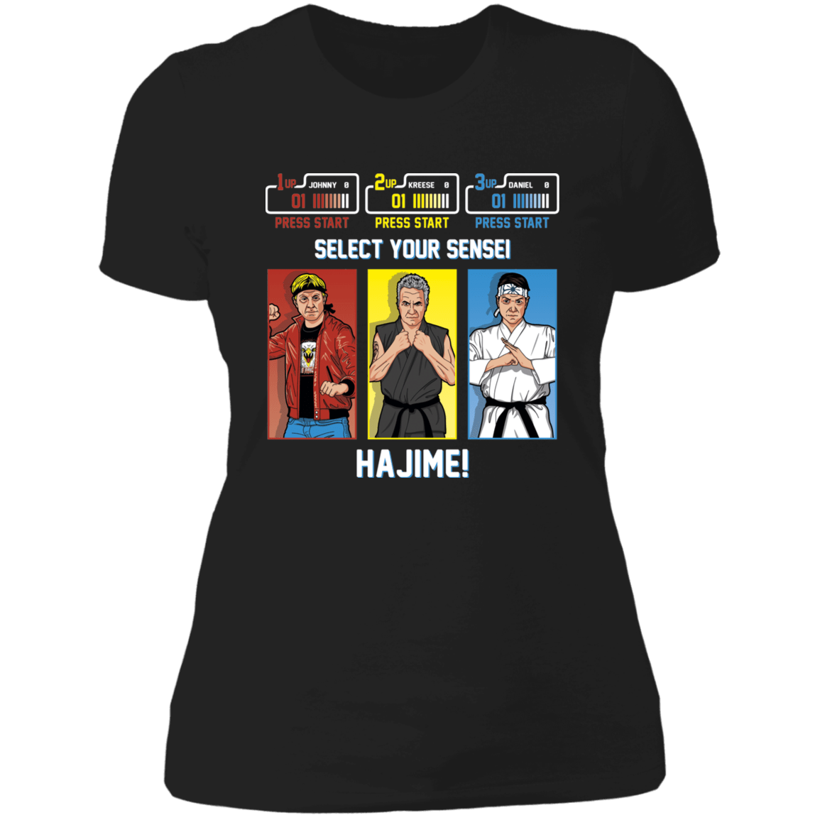 T-Shirts Black / X-Small Select your Sensei Women's Premium T-Shirt