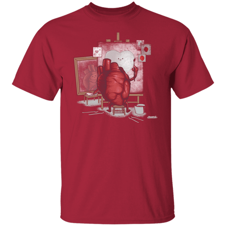 T-Shirts Cardinal / S Self Portrait T-Shirt