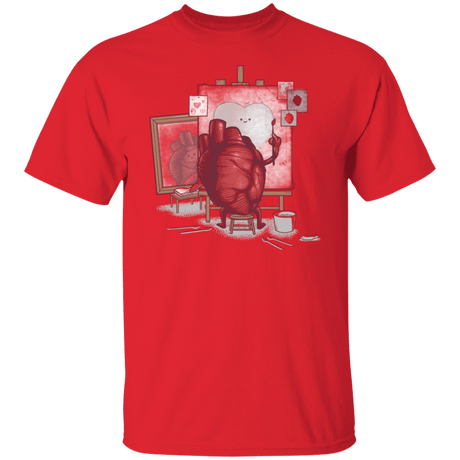 T-Shirts Red / S Self Portrait T-Shirt
