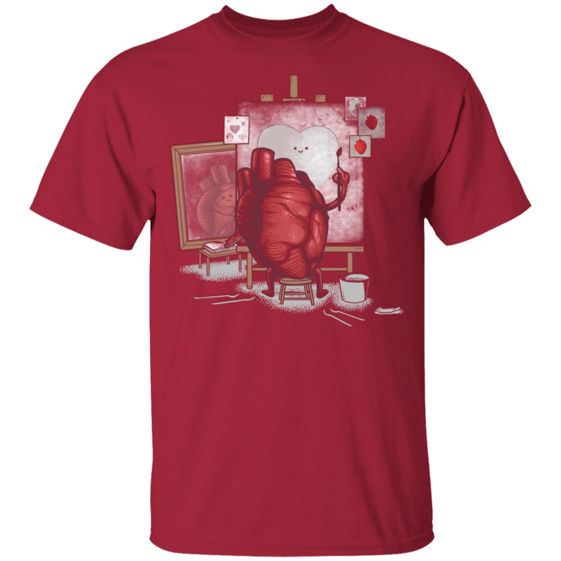 T-Shirts Cardinal / YXS Self Portrait Youth T-Shirt