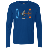 T-Shirts Royal / S Self Service Men's Premium Long Sleeve