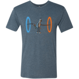 T-Shirts Indigo / S Self Service Men's Triblend T-Shirt