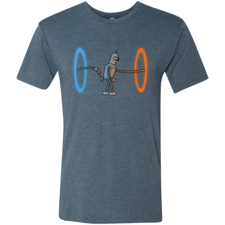 T-Shirts Indigo / S Self Service Men's Triblend T-Shirt