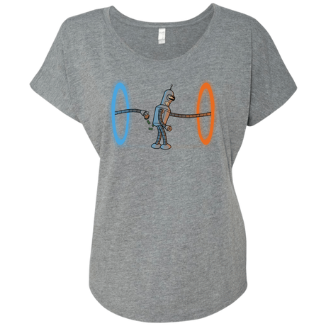 T-Shirts Premium Heather / X-Small Self Service Triblend Dolman Sleeve