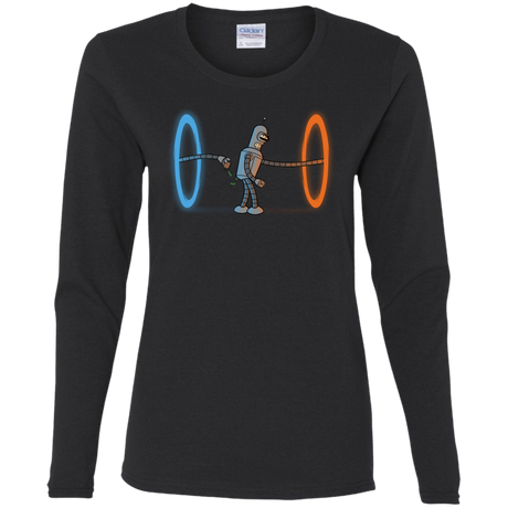 T-Shirts Black / S Self Service Women's Long Sleeve T-Shirt