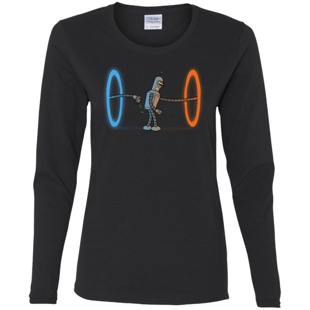 T-Shirts Black / S Self Service Women's Long Sleeve T-Shirt