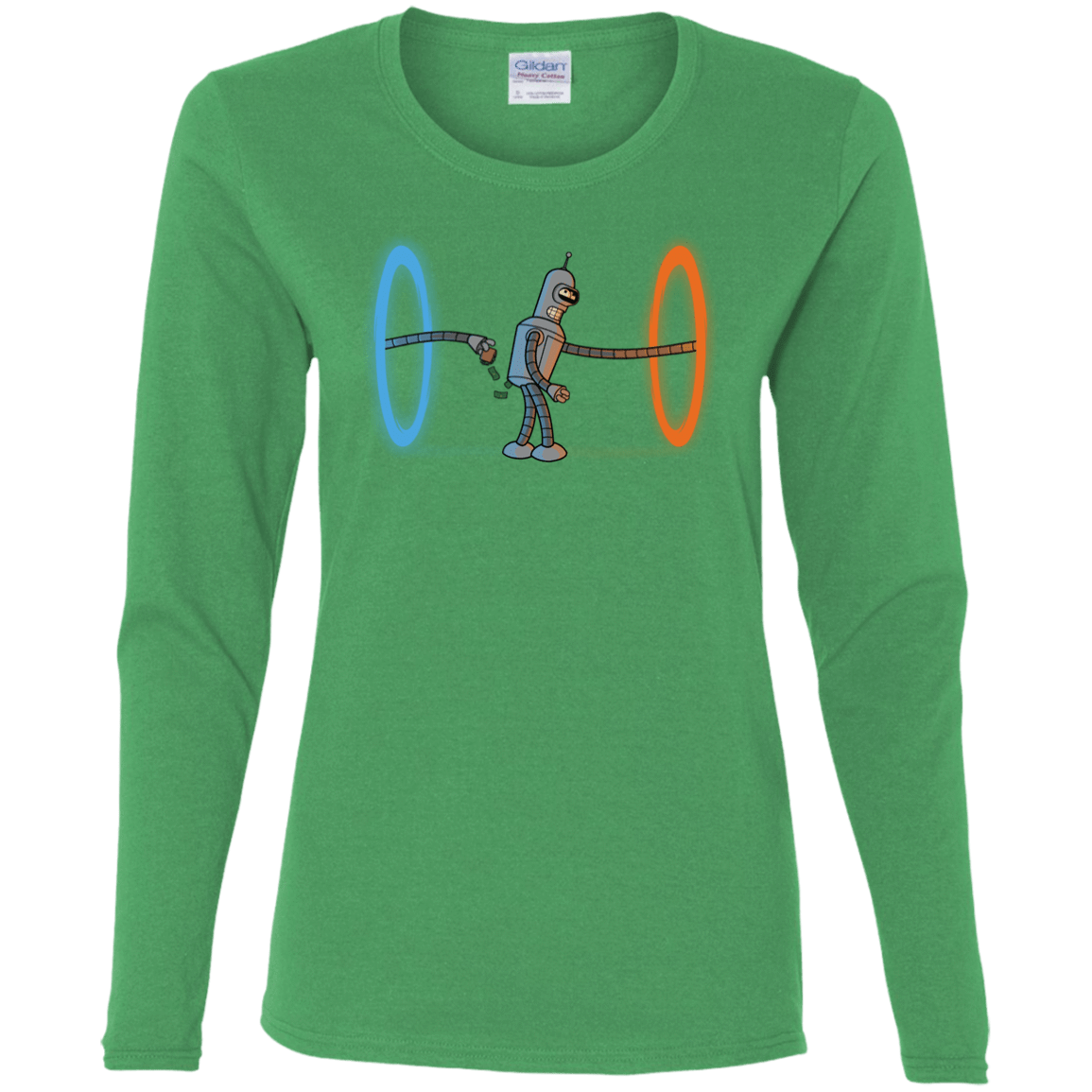 T-Shirts Irish Green / S Self Service Women's Long Sleeve T-Shirt