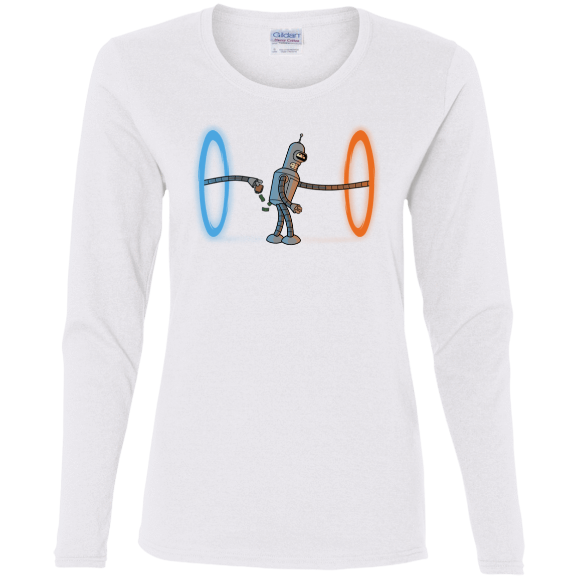 T-Shirts White / S Self Service Women's Long Sleeve T-Shirt