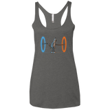 T-Shirts Premium Heather / X-Small Self Service Women's Triblend Racerback Tank