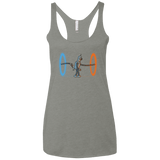 T-Shirts Venetian Grey / X-Small Self Service Women's Triblend Racerback Tank