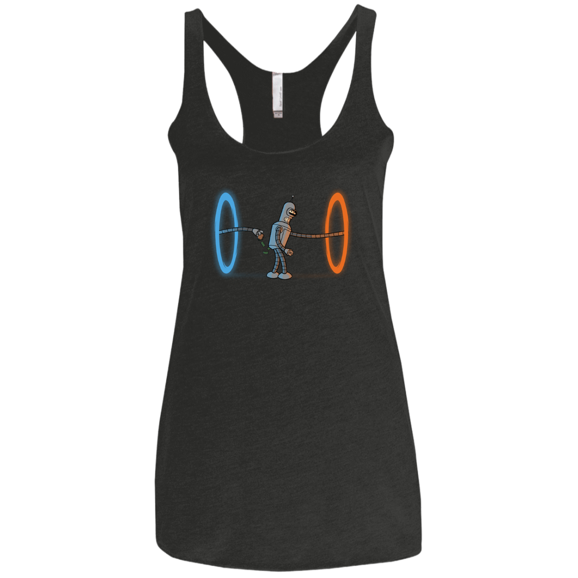 T-Shirts Vintage Black / X-Small Self Service Women's Triblend Racerback Tank