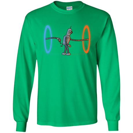 T-Shirts Irish Green / YS Self Service Youth Long Sleeve T-Shirt