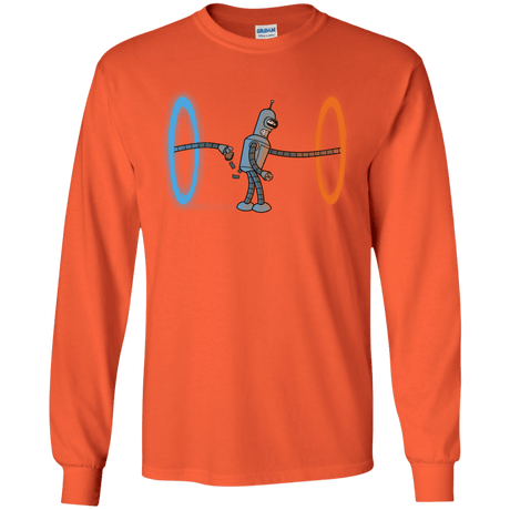 T-Shirts Orange / YS Self Service Youth Long Sleeve T-Shirt