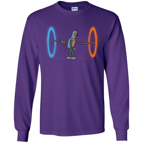 T-Shirts Purple / YS Self Service Youth Long Sleeve T-Shirt