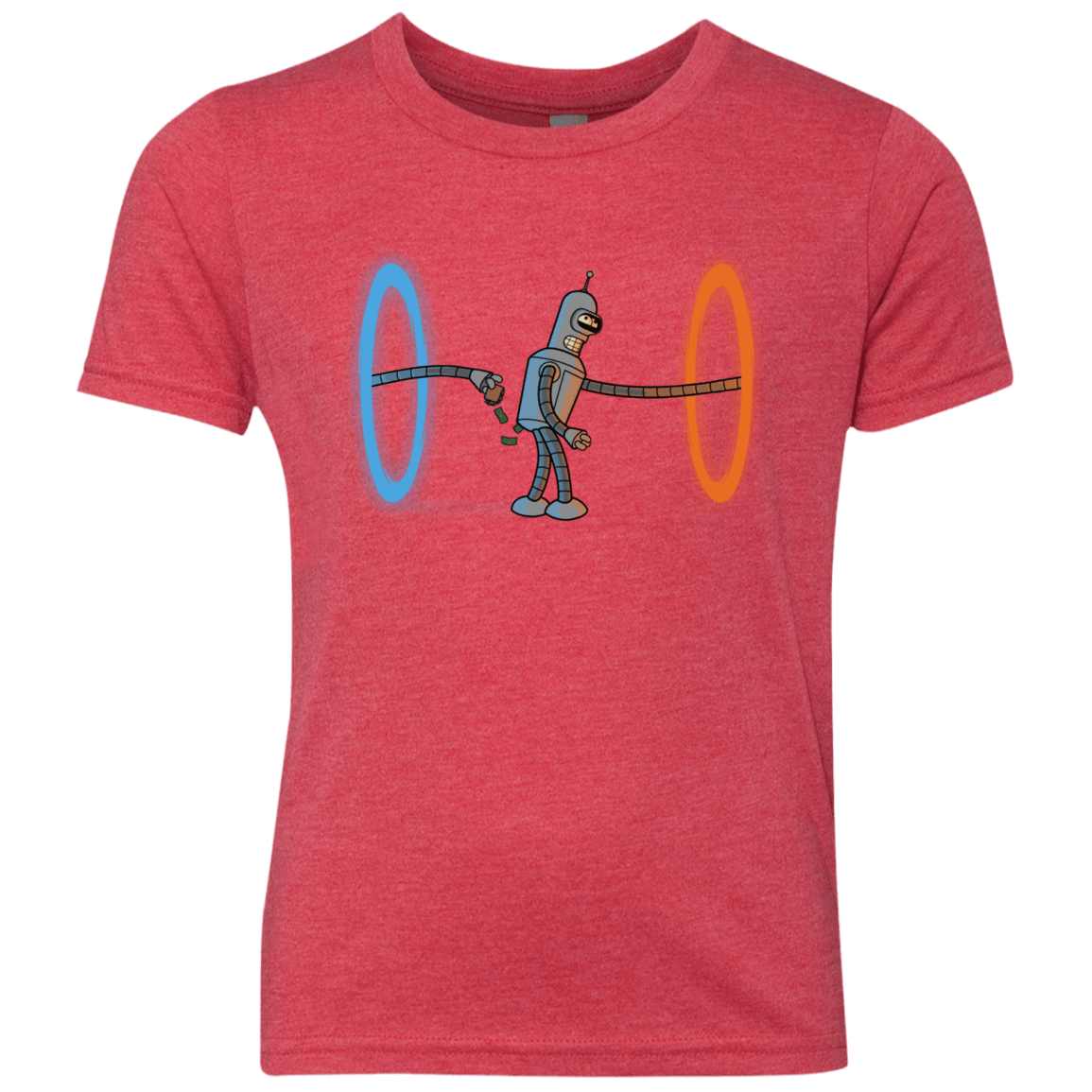 T-Shirts Vintage Red / YXS Self Service Youth Triblend T-Shirt