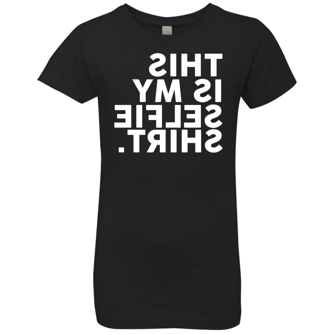 Selfie Shirt Girls Premium T-Shirt