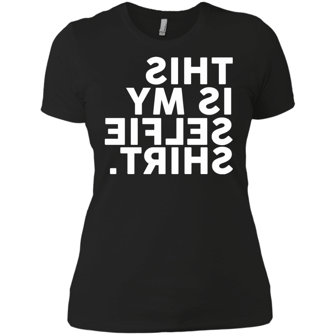 T-Shirts Black / X-Small Selfie Shirt Women's Premium T-Shirt