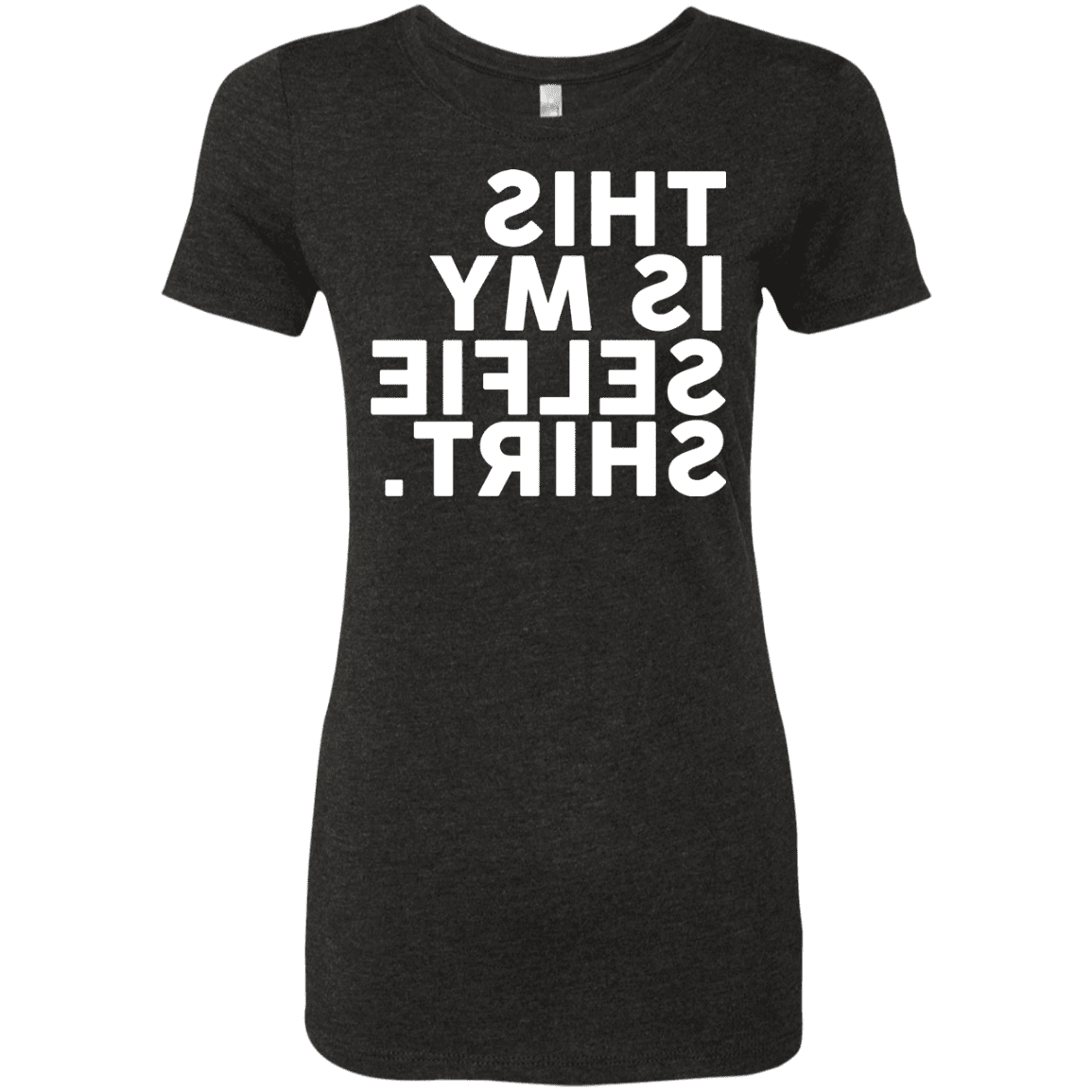 T-Shirts Vintage Black / S Selfie Shirt Women's Triblend T-Shirt