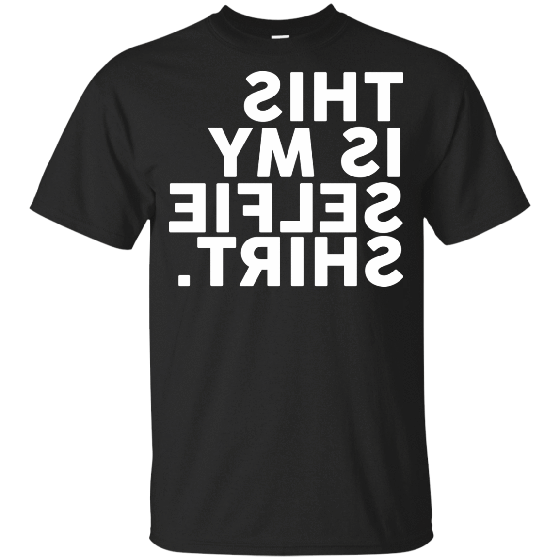 T-Shirts Black / YXS Selfie Shirt Youth T-Shirt