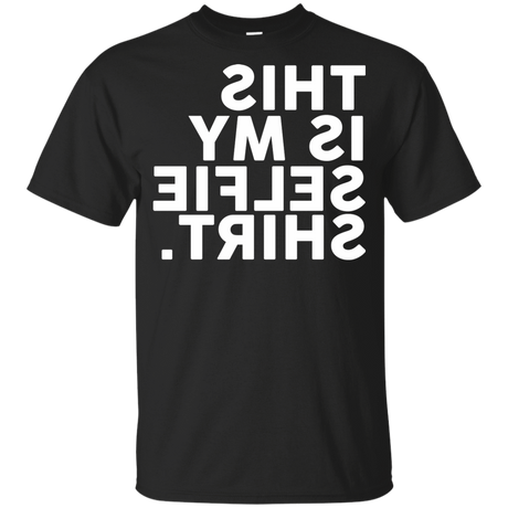 T-Shirts Black / YXS Selfie Shirt Youth T-Shirt