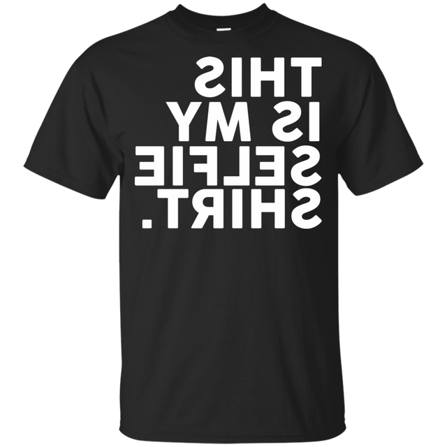 T-Shirts Black / YXS Selfie Shirt Youth T-Shirt