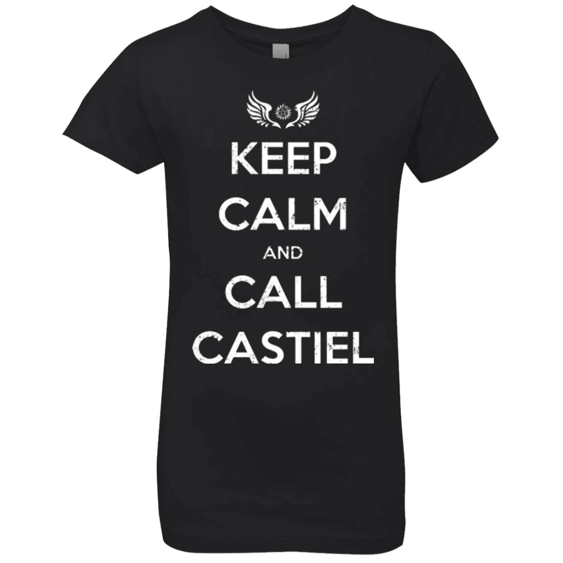 T-Shirts Black / YXS Send Me An Angel Girls Premium T-Shirt