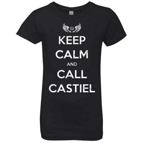 T-Shirts Black / YXS Send Me An Angel Girls Premium T-Shirt