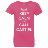 T-Shirts Hot Pink / YXS Send Me An Angel Girls Premium T-Shirt