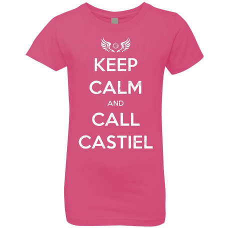 T-Shirts Hot Pink / YXS Send Me An Angel Girls Premium T-Shirt