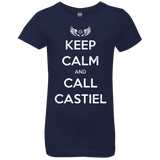 T-Shirts Midnight Navy / YXS Send Me An Angel Girls Premium T-Shirt