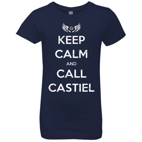 T-Shirts Midnight Navy / YXS Send Me An Angel Girls Premium T-Shirt