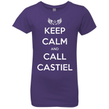 T-Shirts Purple Rush / YXS Send Me An Angel Girls Premium T-Shirt