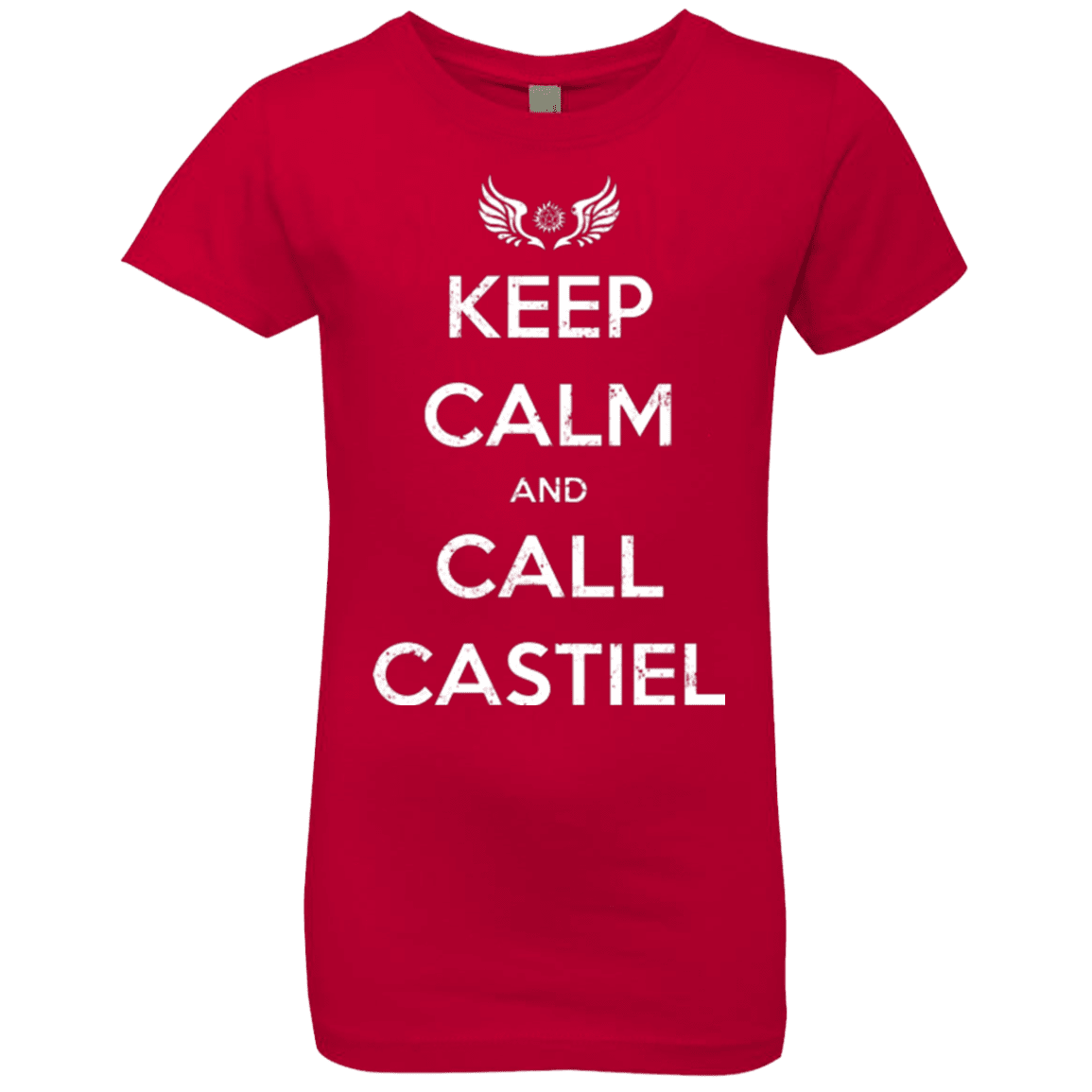 T-Shirts Red / YXS Send Me An Angel Girls Premium T-Shirt