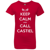 T-Shirts Red / YXS Send Me An Angel Girls Premium T-Shirt