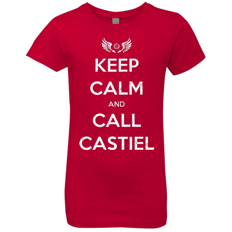 T-Shirts Red / YXS Send Me An Angel Girls Premium T-Shirt