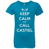 T-Shirts Turquoise / YXS Send Me An Angel Girls Premium T-Shirt