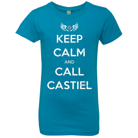 T-Shirts Turquoise / YXS Send Me An Angel Girls Premium T-Shirt