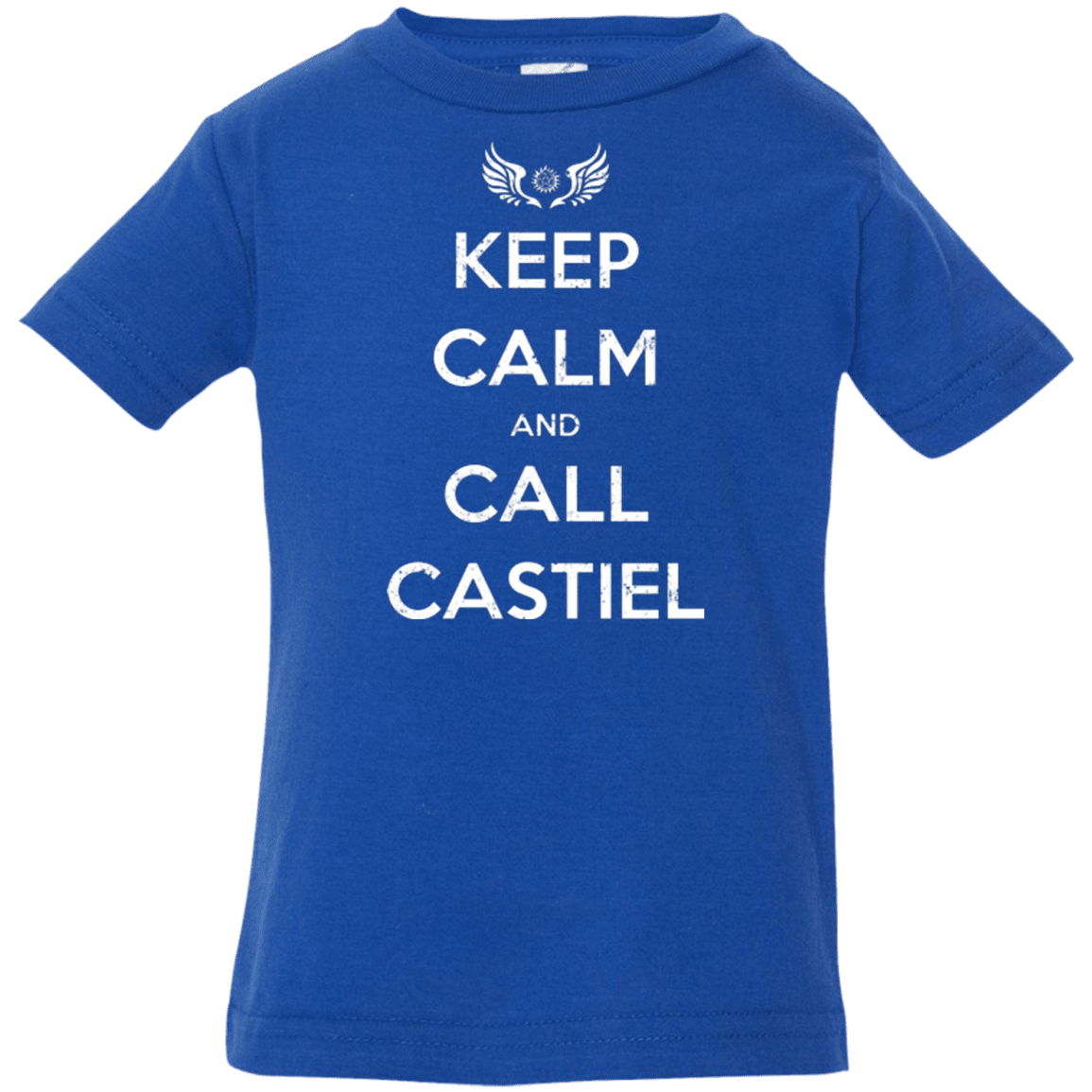 T-Shirts Royal / 6 Months Send Me An Angel Infant Premium T-Shirt