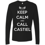 T-Shirts Black / Small Send Me An Angel Men's Premium Long Sleeve