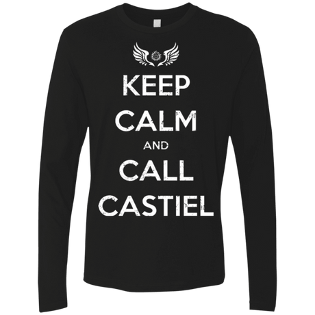 T-Shirts Black / Small Send Me An Angel Men's Premium Long Sleeve